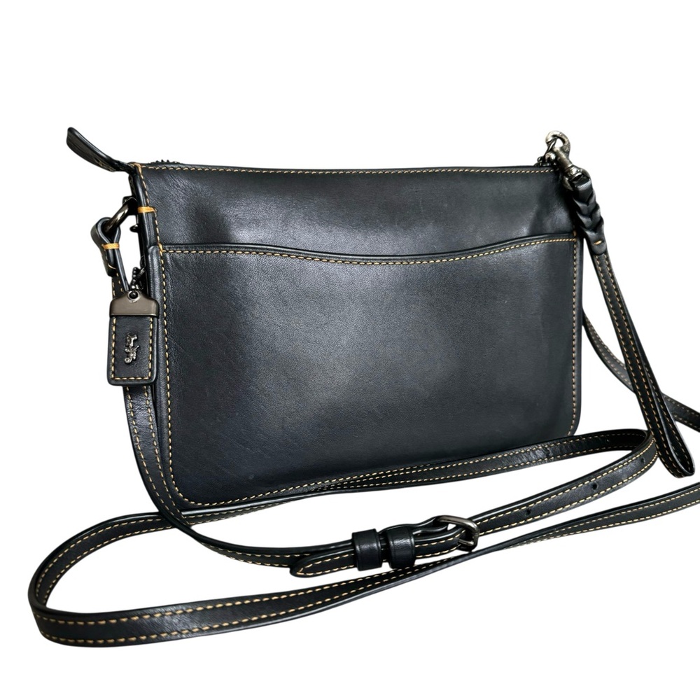 Coach 1941 Soho Leather Crossbody Shoulder Bag Black - Picture 4 of 15